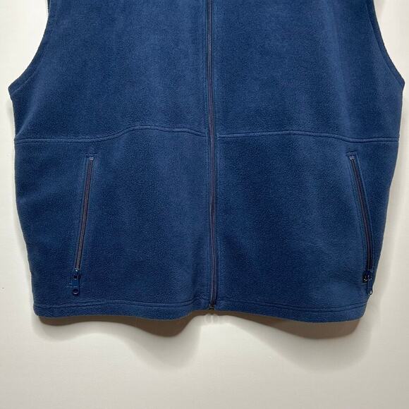 Columbia Sportswear Blue Fleece Vest XXL - Picture 3 of 8